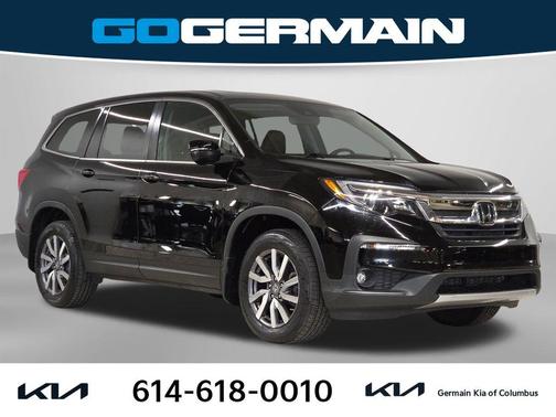 Crystal Black Pearl 2021 Honda Pilot AWD EX-L