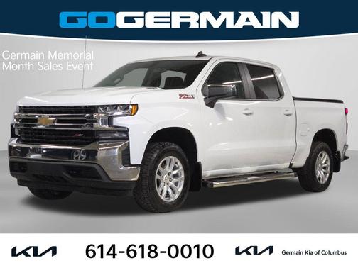 Summit White 2020 Chevrolet Silverado 1500 LT