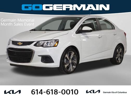 Summit White 2020 Chevrolet Sonic FWD Sedan Premier
