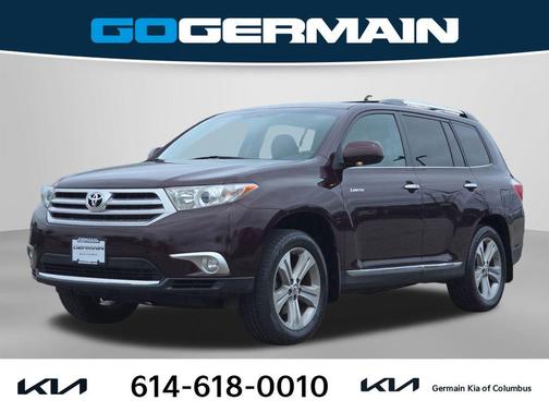 Sizzling Crimson Mica 2013 Toyota Highlander Limited