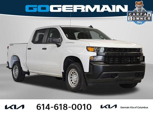 Summit White 2020 Chevrolet Silverado 1500 WT
