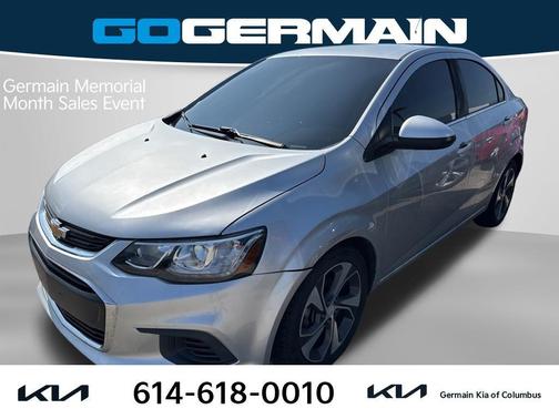 Silver Ice Metallic 2018 Chevrolet Sonic Premier