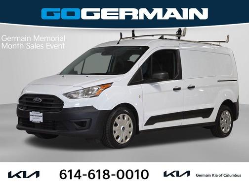 Frozen White 2019 Ford Transit Connect XL