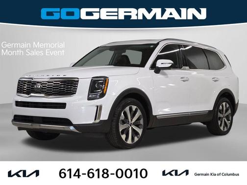 Glacial White Pearl 2021 Kia Telluride S