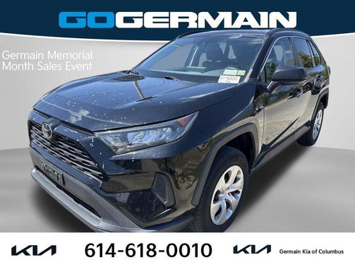 Midnight Black Metallic 2021 Toyota RAV4 LE