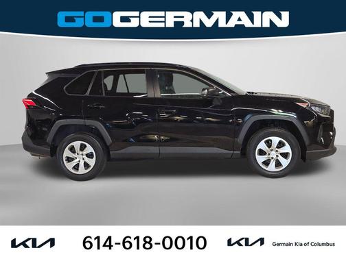 Midnight Black Metallic 2021 Toyota RAV4 LE