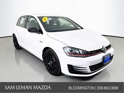 Pure White 2017 Volkswagen Golf GTI S 4-Door