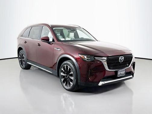 Red 2025 Mazda CX-90 PHEV Premium Plus Package