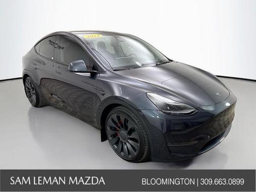 Black 2024 Tesla Model Y Performance