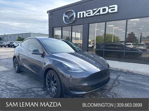 Black 2024 Tesla Model Y Performance