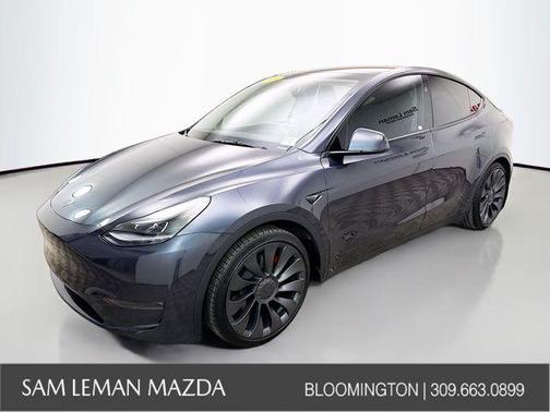 Black 2024 Tesla Model Y Performance
