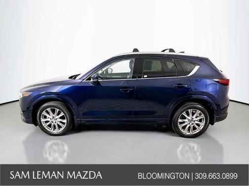 Deep Crystal Blue Mica 2025 Mazda CX-5 2.5 S Premium Plus Package