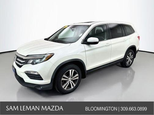 White Diamond Pearl 2018 Honda Pilot EX-L
