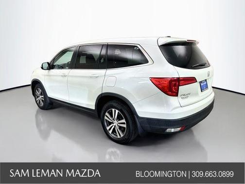 White Diamond Pearl 2018 Honda Pilot EX-L