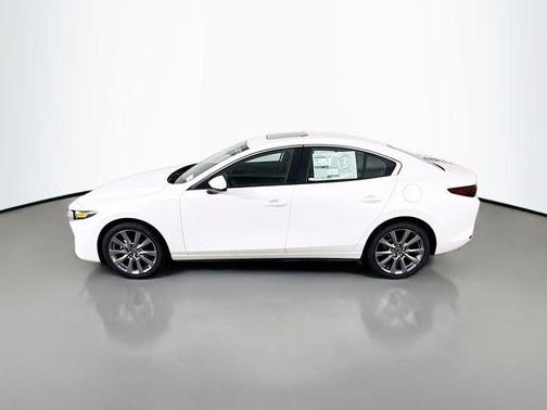 Snowflake White Pearl 2026 Mazda Mazda3 FWD w/Preferred Package