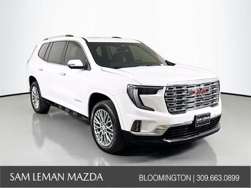 Summit White 2024 GMC Acadia Denali