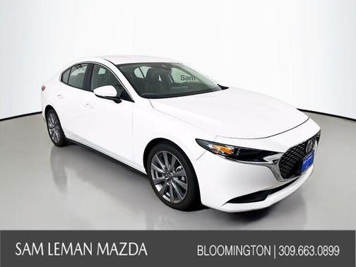Snowflake White Pearl 2023 Mazda Mazda3 FWD w/Select Package