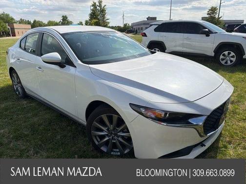 Snowflake White Pearl 2023 Mazda Mazda3 FWD w/Select Package