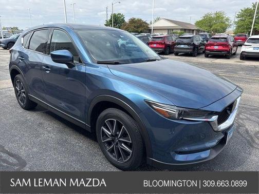 Eternal Blue Mica 2017 Mazda CX-5 Grand Touring