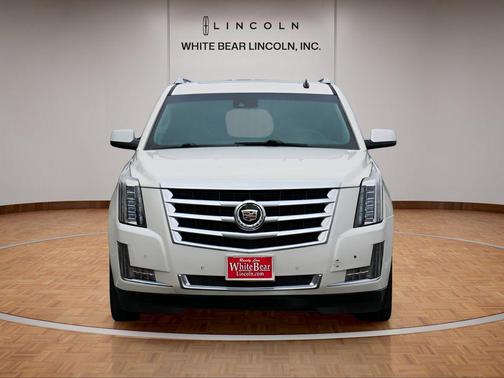 White Diamond Tricoat 2015 Cadillac Escalade ESV Luxury