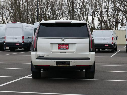 White Diamond Tricoat 2015 Cadillac Escalade ESV Luxury