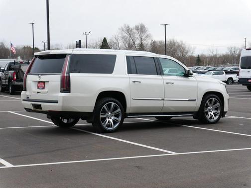 White Diamond Tricoat 2015 Cadillac Escalade ESV Luxury