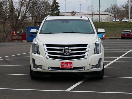 White Diamond Tricoat 2015 Cadillac Escalade ESV Luxury
