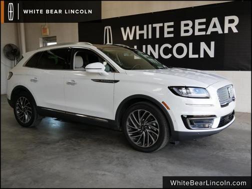 Pristine White 2020 Lincoln Nautilus Reserve