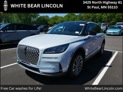 Crystal White Metallic Clearcoat 2025 Lincoln Corsair Premiere
