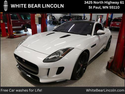 Polaris White 2017 Jaguar F-TYPE Premium