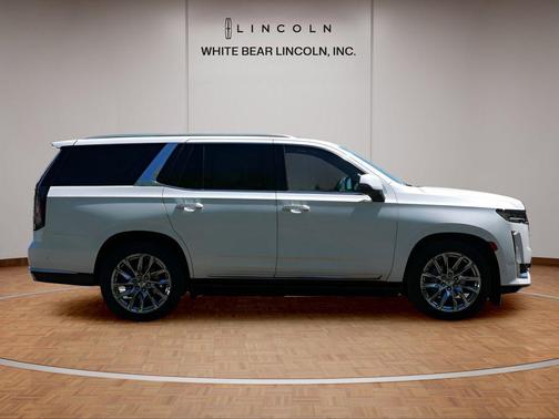 Crystal White Tricoat 2023 Cadillac Escalade Premium Luxury