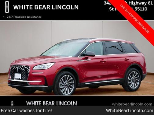 Red Carpet Metallic Tinted Clearcoat 2023 Lincoln Corsair Reserve