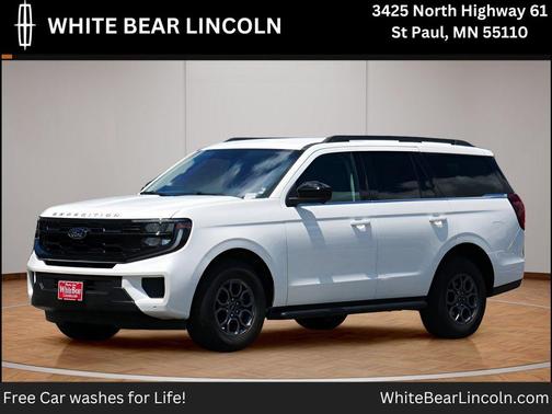 White Metallic 2025 Ford Expedition Active