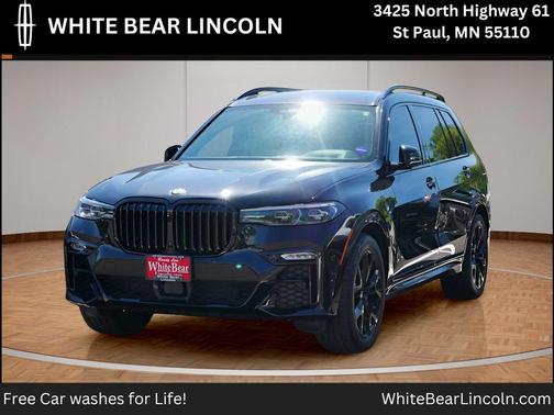 Black Sapphire Metallic 2020 BMW X7 xDrive40i