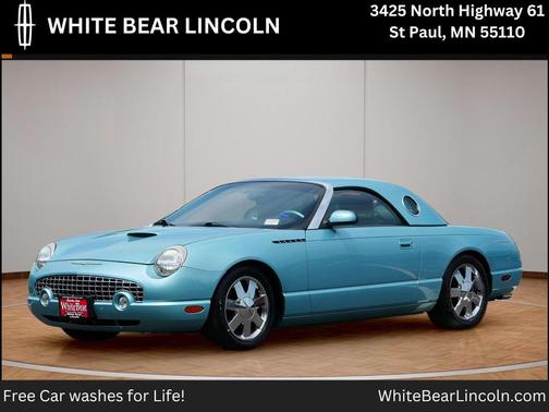 Thunderbird Blue 2002 Ford Thunderbird Base