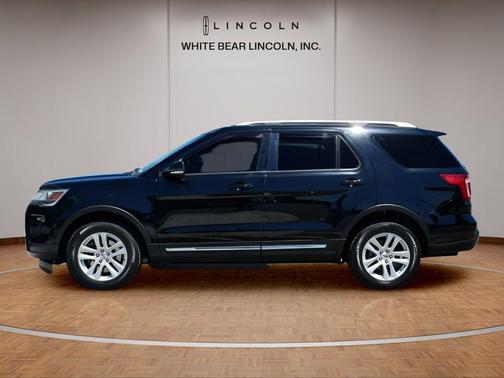 Shadow Black 2018 Ford Explorer XLT