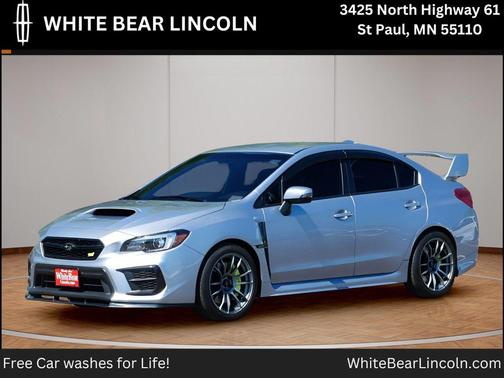 Ice Silver Metallic 2020 Subaru WRX STI Base