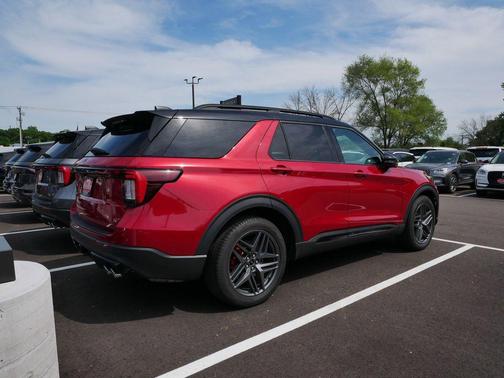 Rapid Red Metallic Tinted Clearcoat 2025 Ford Explorer ST
