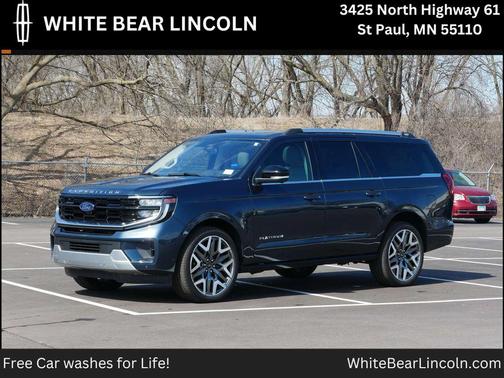 Stone Blue Metallic 2025 Ford Expedition Max Platinum