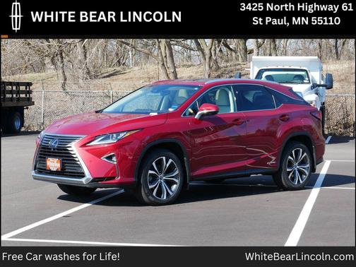 Matador Red Mica 2019 Lexus RX 450h Base