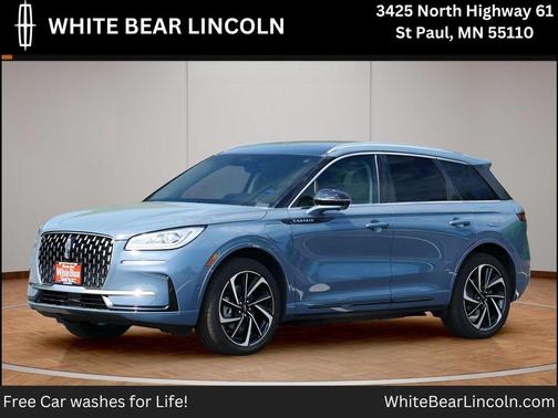 Whisper Blue Metallic Clearcoat 2024 Lincoln Corsair Grand Touring