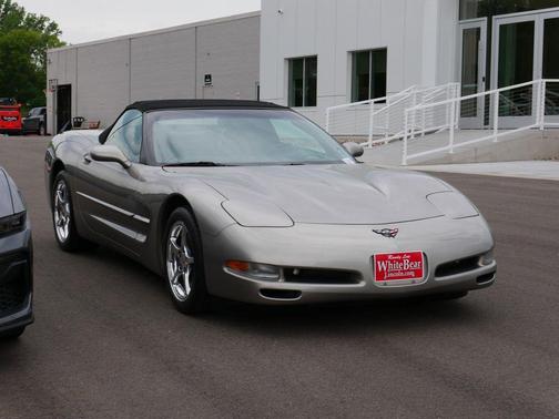 Light Pewter Metallic 2001 Chevrolet Corvette Base