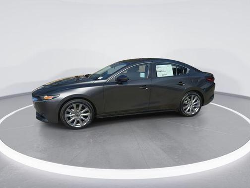 Machine Gray Metallic 2026 Mazda Mazda3 FWD w/Preferred Package