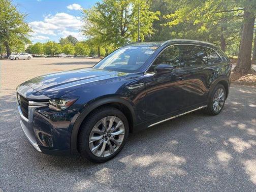 Deep Crystal Blue Mica 2025 Mazda CX-90 3.3 Turbo Premium Plus Package
