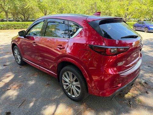 Soul Red Crystal Metallic 2022 Mazda CX-5 2.5 Turbo Signature