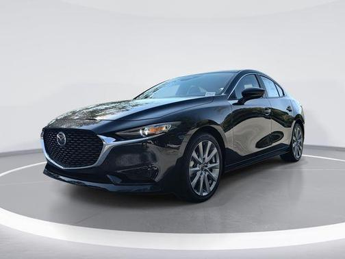 Jet Black Mica 2026 Mazda Mazda3 FWD w/Preferred Package