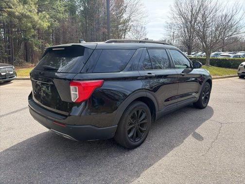 Black Metallic 2023 Ford Explorer XLT