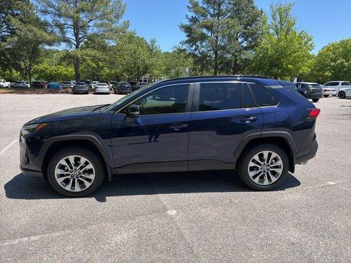 Blue 2025 Toyota RAV4 XLE Premium