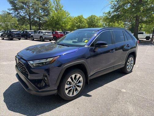 Blue 2025 Toyota RAV4 XLE Premium