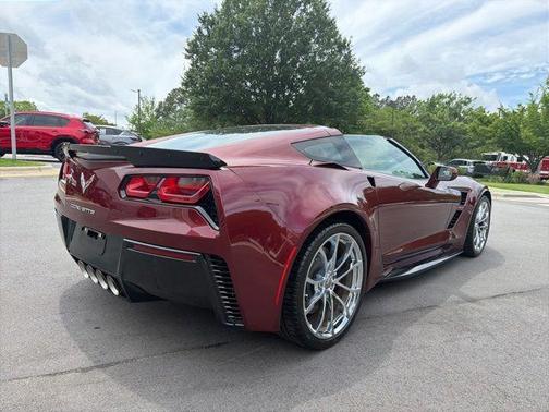 Long Beach Red Metallic Tintcoat 2017 Chevrolet Corvette Grand Sport
